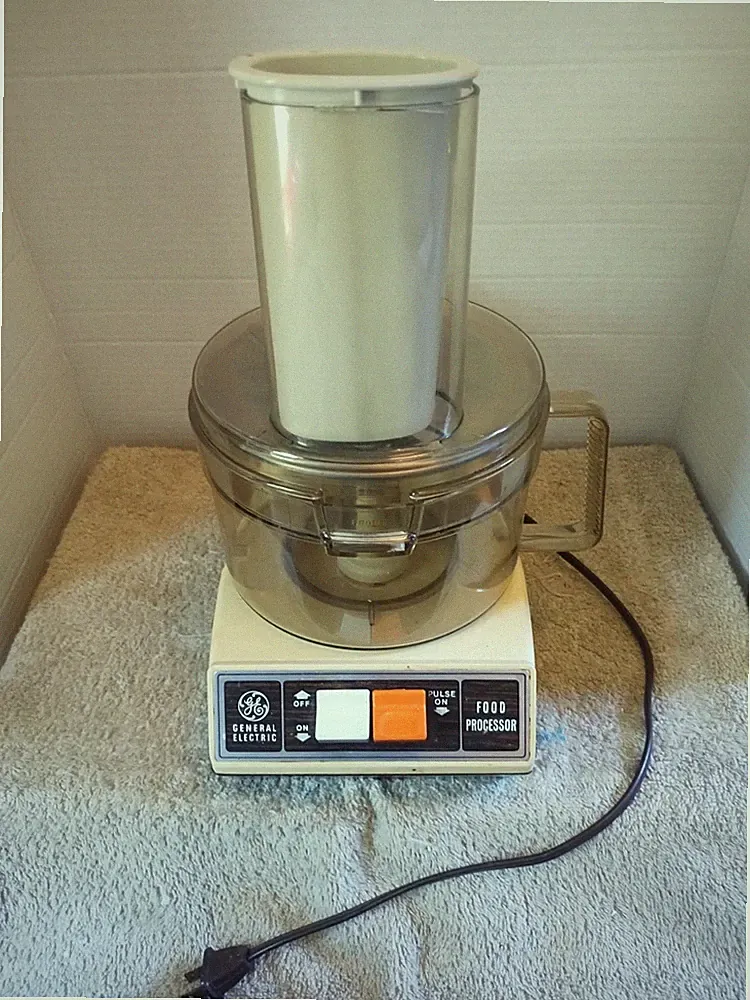 GE Food Processor model 420A D3FP1B Vintage General Electric Tested & Working