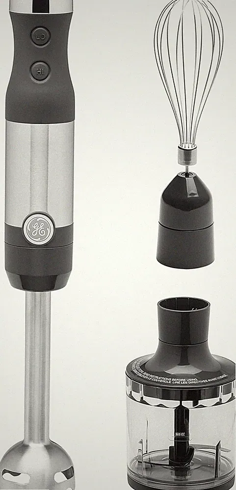 GE Immersion Blender | Handheld Blender for Shakes, Smoothies, Baby Food & More