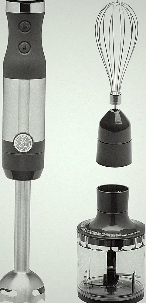 GE Immersion Blender | Handheld Blender for Shakes, Smoothies, Baby Food & More