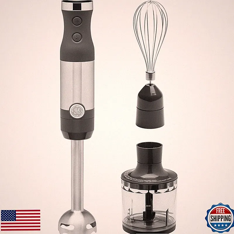 Ge Immersion Blender Handheld Blender For Shakes Smoothies Baby Food More