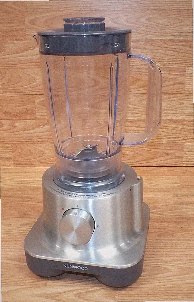 Genuine Kenwood (FPM250) Gray Countertop Blender with Motor, Blade & Lid