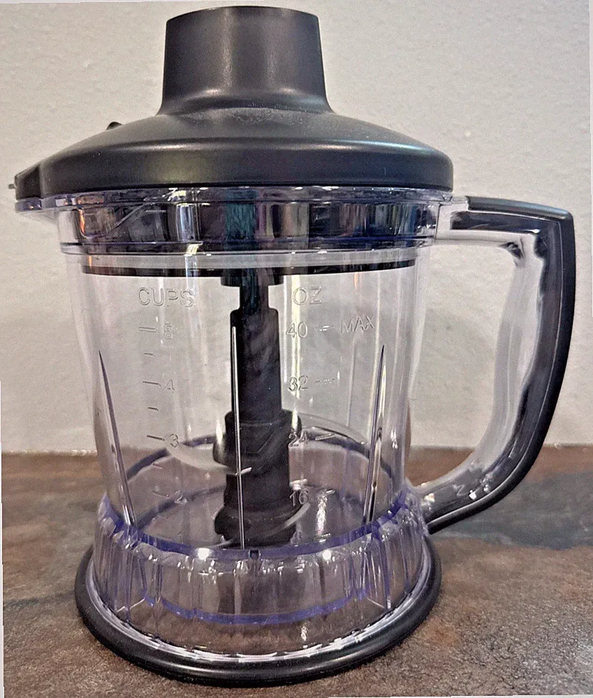 Genuine Ninja NJ200 Warrior 40oz 5 Cup Processor Bowl Lid Blade New Unused