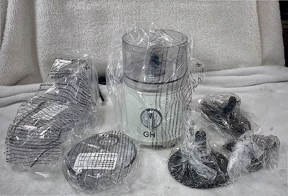 Good House Keeping Mini Food Processor 3000EG Earl Grey New Open Box