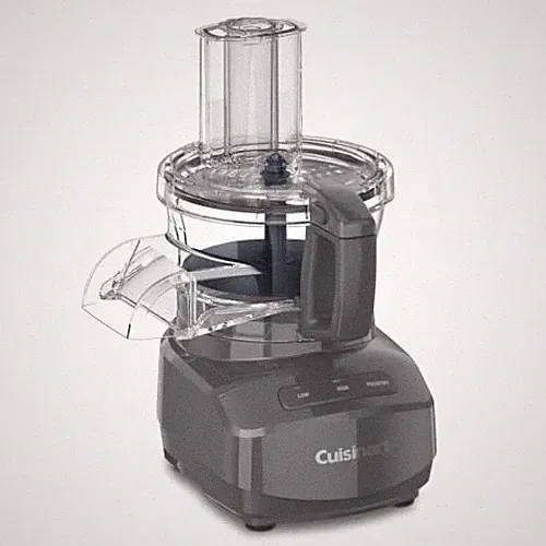 GRAY - CUISINART 9-CUP CONTINUOUS FEED FOOD PROCESSOR