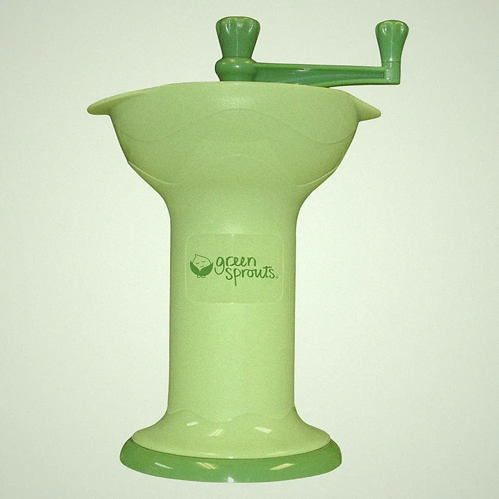 Green Sprouts Fresh Baby Food Mill, Manual Puree Maker with One Size