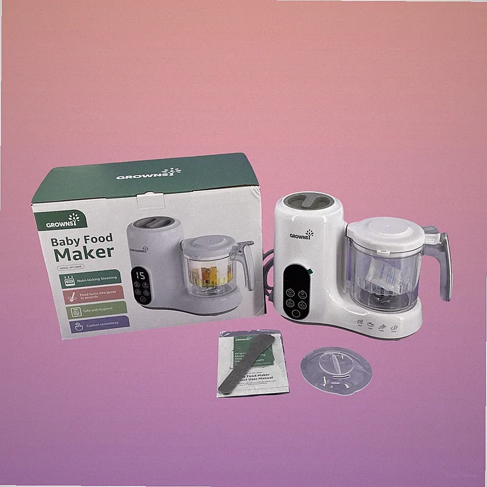 GROWNSY BFP-5800E Baby Food Blender Maker & Steamer #NO9186
