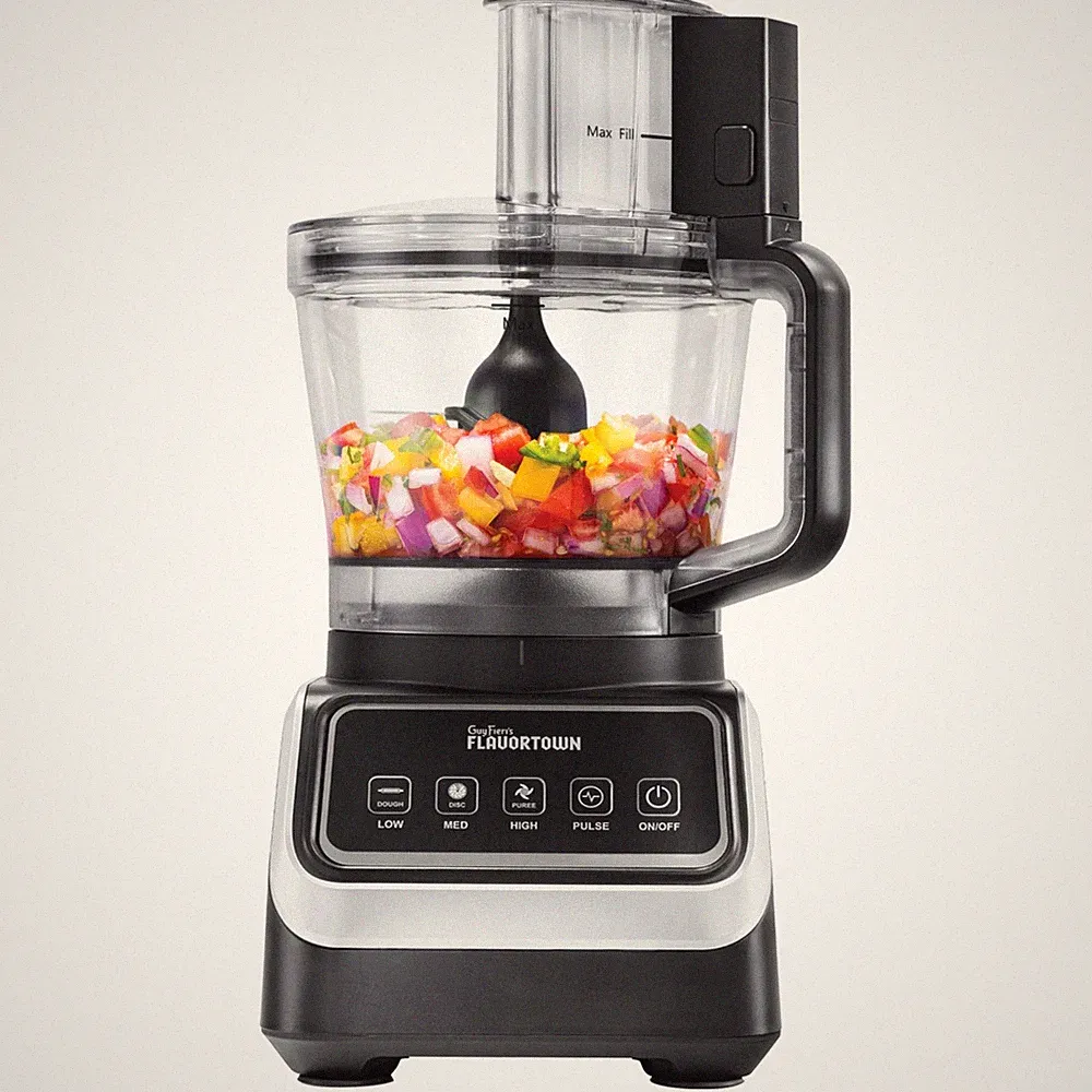 Guy Fieri'S Flavortown Guy Fieris Flavortown Food Processor 4-Speed Control