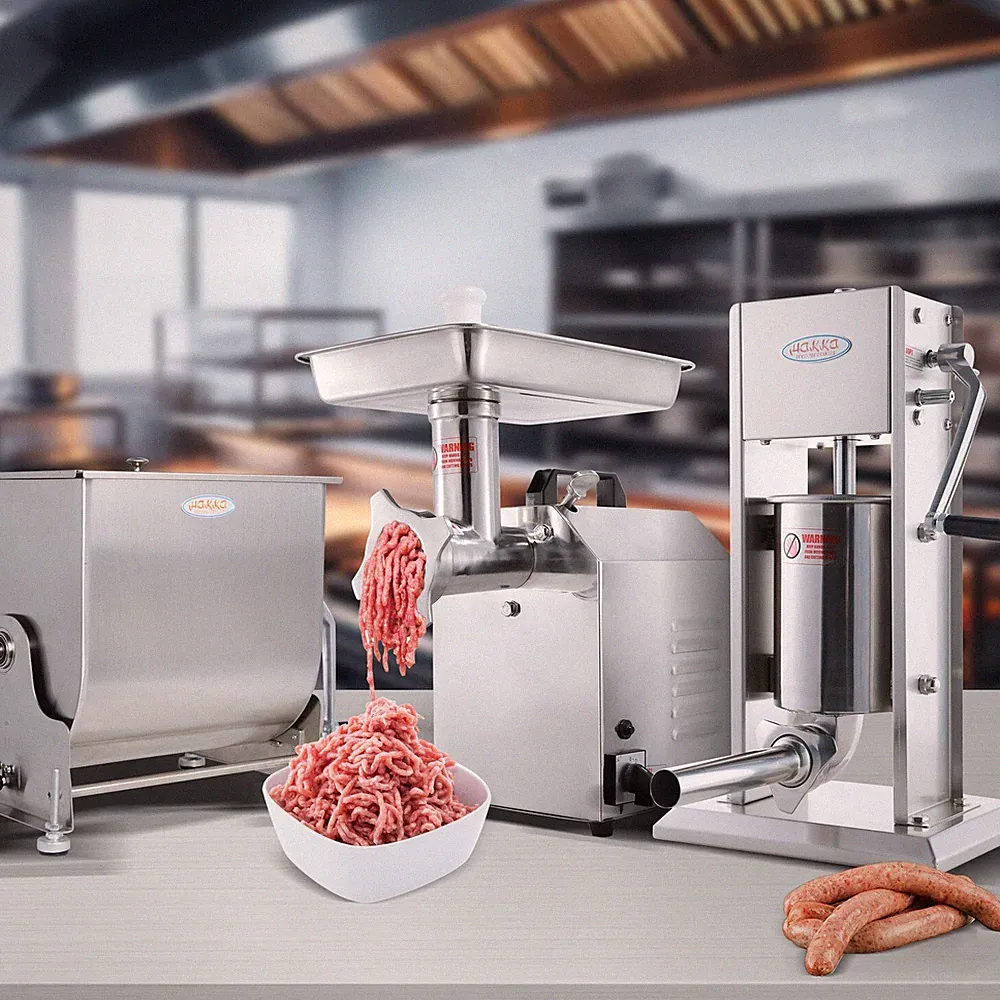 Hakka 3 in 1 Multi-function Food Processor Meat Mixer Grinder Sausage Stuffer