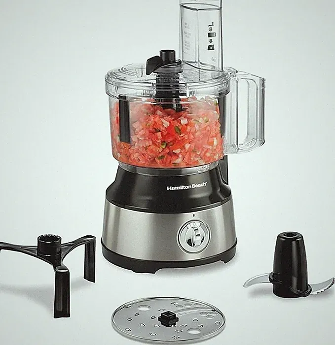 Hamilton Beach 10 cup Food Processor & Vegetable Chopper for Slicing, Shredding