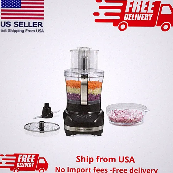 Hamilton Beach® 12-Cup Big Mouth Duo Plus Food Processor