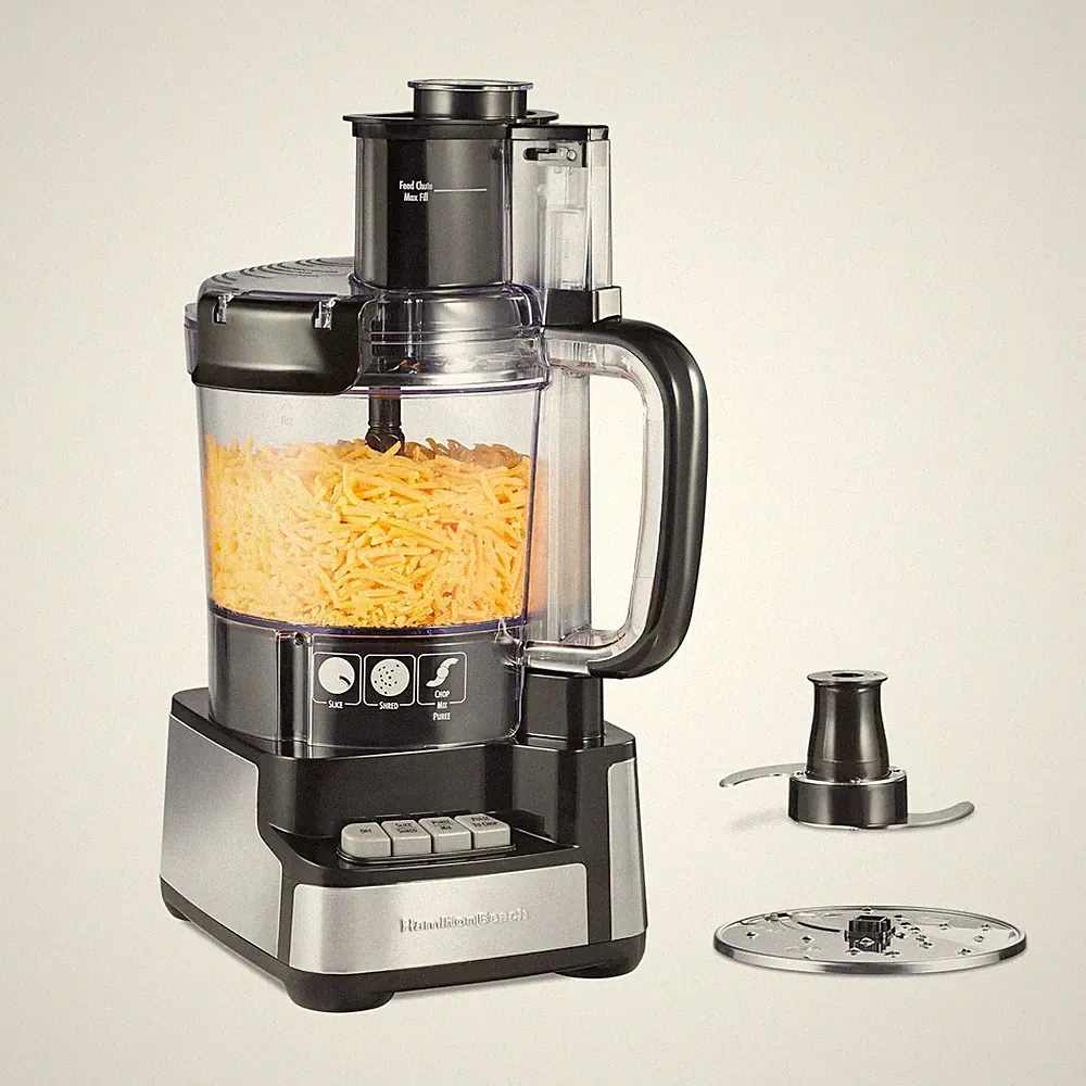 Hamilton Beach 12 Cup Stack & Snap Food Processor and Vegetable Chopper