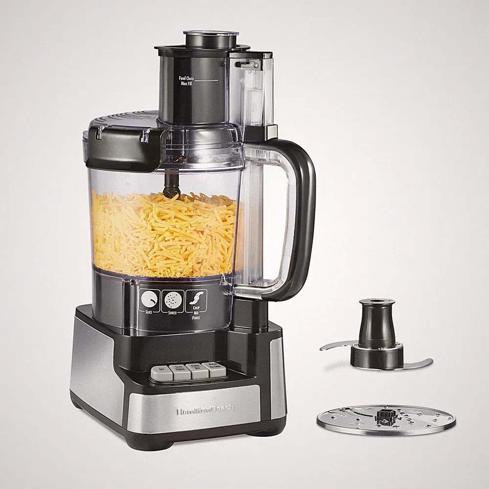 Hamilton Beach 12 Cup Stack & Snap Food Processor and Vegetable Chopper