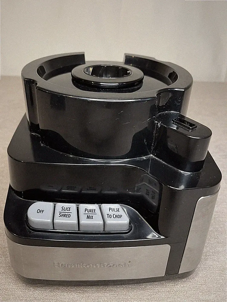 Hamilton Beach 12-Cup Stack & Snap Food Processor Base Motor 70725 Tested