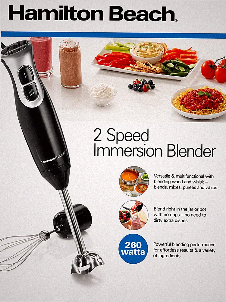Hamilton Beach 2 Speed Immersion Blender!