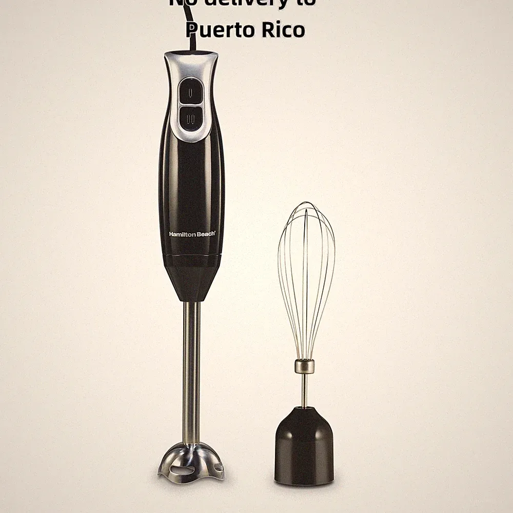 Hamilton Beach 2 Speed Immersion Blender with Blending Wand and Whisk