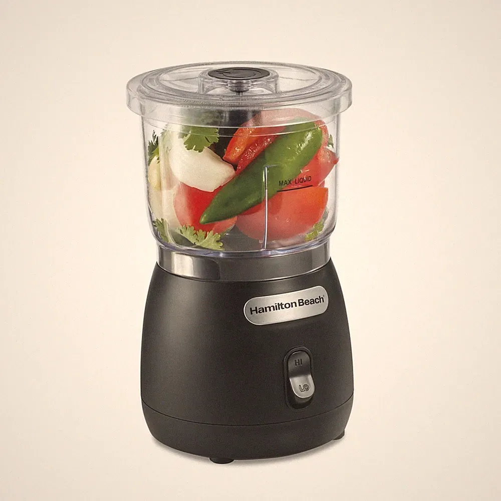 Hamilton Beach 3 Cup Food Chopper Mini Processor 350W 2-Speed Pulse Black