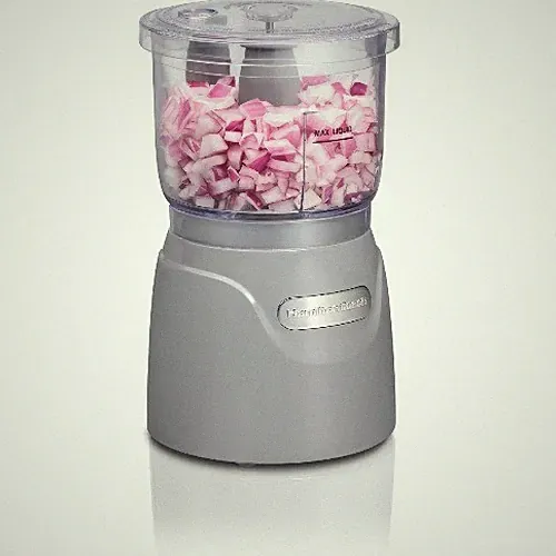 Hamilton Beach 3-Cup Stack & Press Food Chopper - Gray - 72740