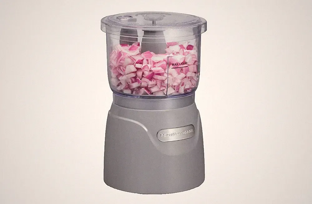 Hamilton Beach 3-Cup Stack & Press Food Chopper Mini Processor 350W 72740G