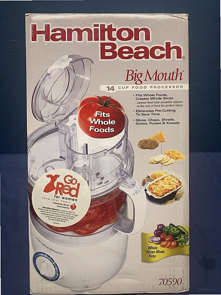 Hamilton Beach 70570 Big Mouth 14 Cup 500W Food Processor Brand New!
