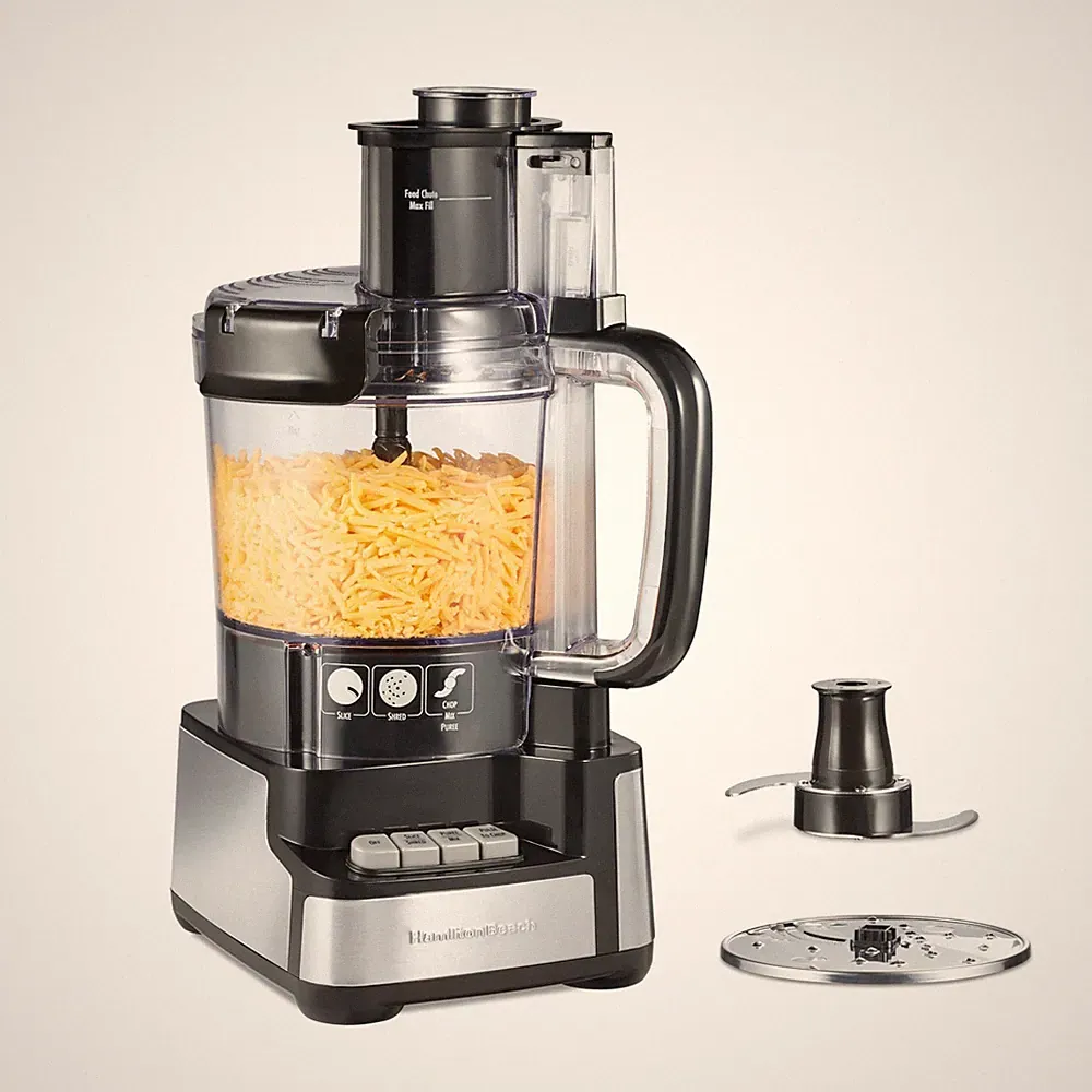 Hamilton Beach 70725A Stack & Snap Food Processor & Vegetable Chopper 2-Speed