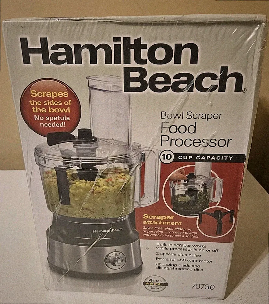 Hamilton Beach - 70730 - Food Processor & Vegetable Chopper Brand New Sealed