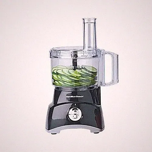 HAMILTON BEACH 70740 Food Processor, 2-Speed, 8-Cups Black Fast Ship