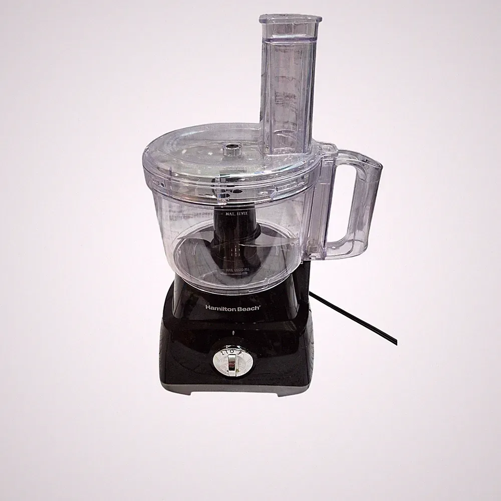 Hamilton Beach 8 Cup Food Processor Black 70740 Slicer Shredder Chopper