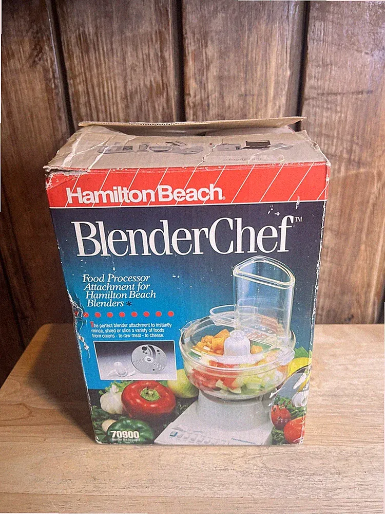 Hamilton Beach Bender Chef Food Processor Attachment for Blenders 70900