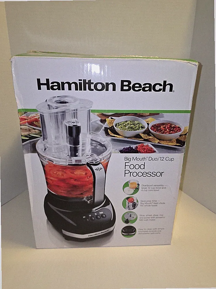 Hamilton Beach Big Mouth Duo 12 Cup Food Processor