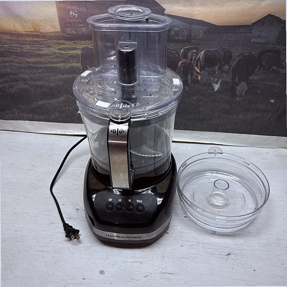 Hamilton Beach Big Mouth Duo Plus 12 Cup Food Processor Model 70580
