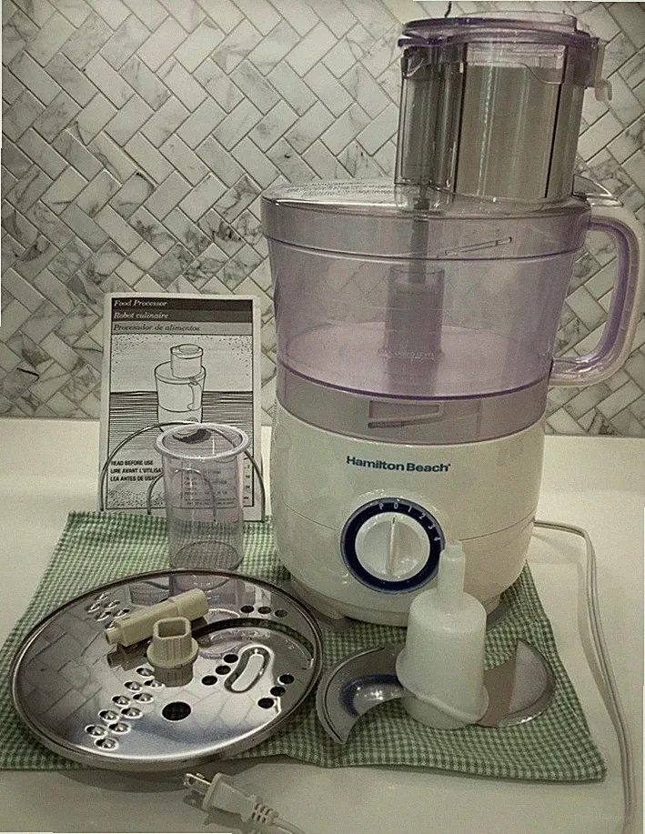 Hamilton Beach Big Mouth Pro 14 Cups Food Processor 450W 70590 70591