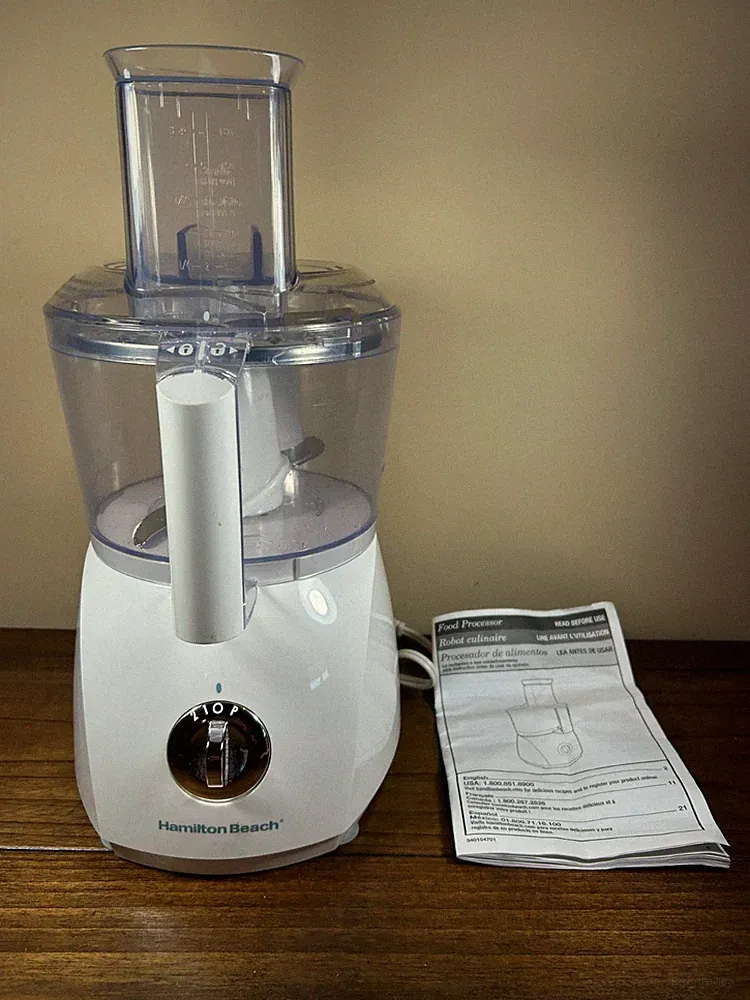 Hamilton Beach ChefPrep 70610A 10 Cup Food Processor Tested Works w/ Blade / Dis