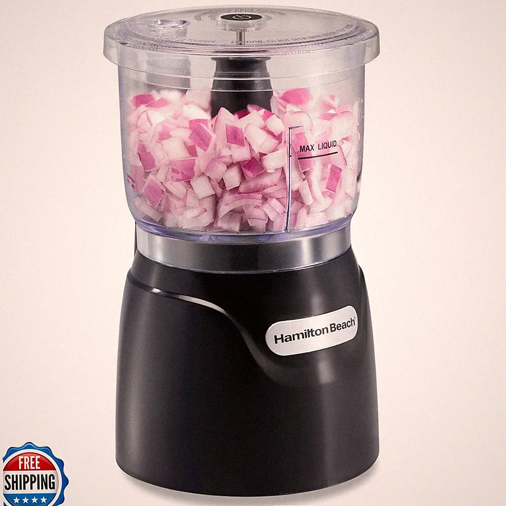 Hamilton Beach Electric Vegetable Chopper and Mini Food Processor