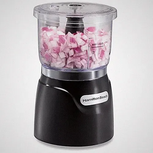 Hamilton Beach Electric Vegetable Chopper & Mini Food Processor, 3-Cup, 350 Wat