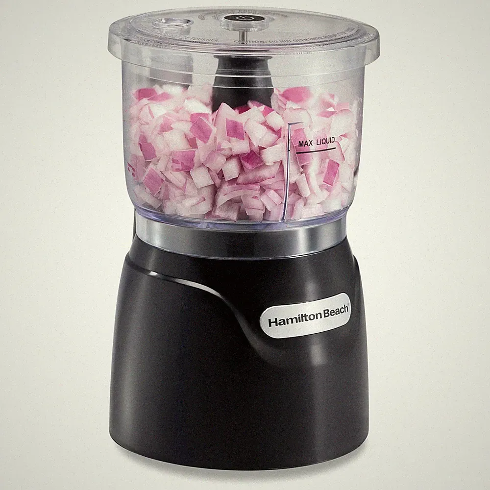 Hamilton Beach Electric Vegetable Chopper & Mini Food Processor, 3-Cup, 350 Watt