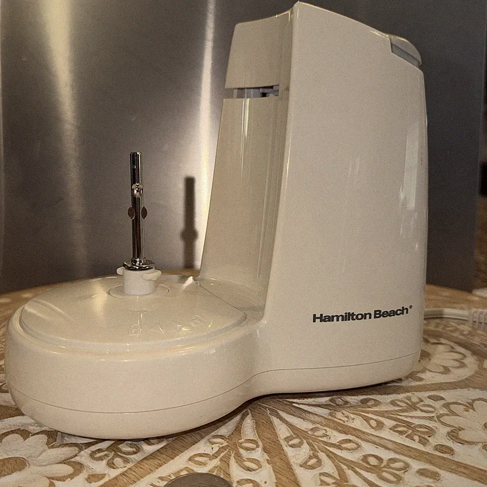 Hamilton Beach Food Chopper BASE w/ Manual Model 72600 *NO BOWL, Lid, or BLADE