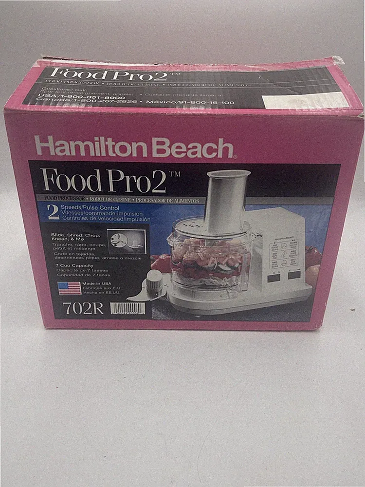 Hamilton Beach Food Pro 2 702R Food Processor NEW IN BOX NOS