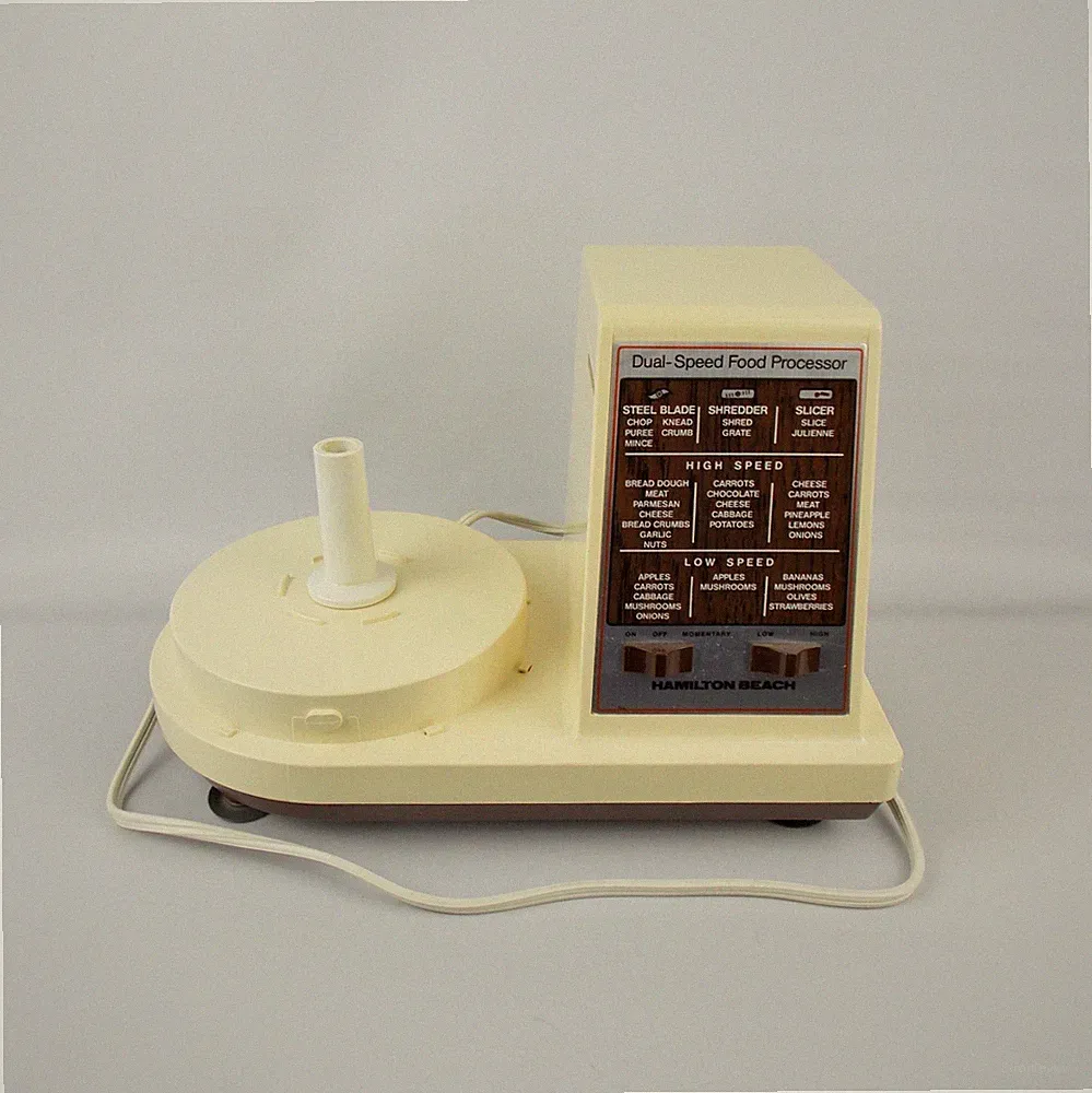 Hamilton Beach Food Processor 702-5 Replacement Motor Base With Instruction Book