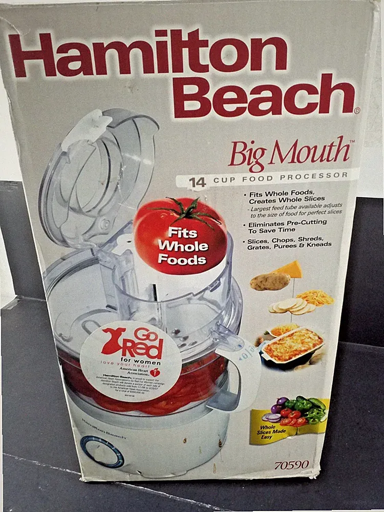 Hamilton Beach Food Processor 70590 FP11 120V Used Works Great CONDITION