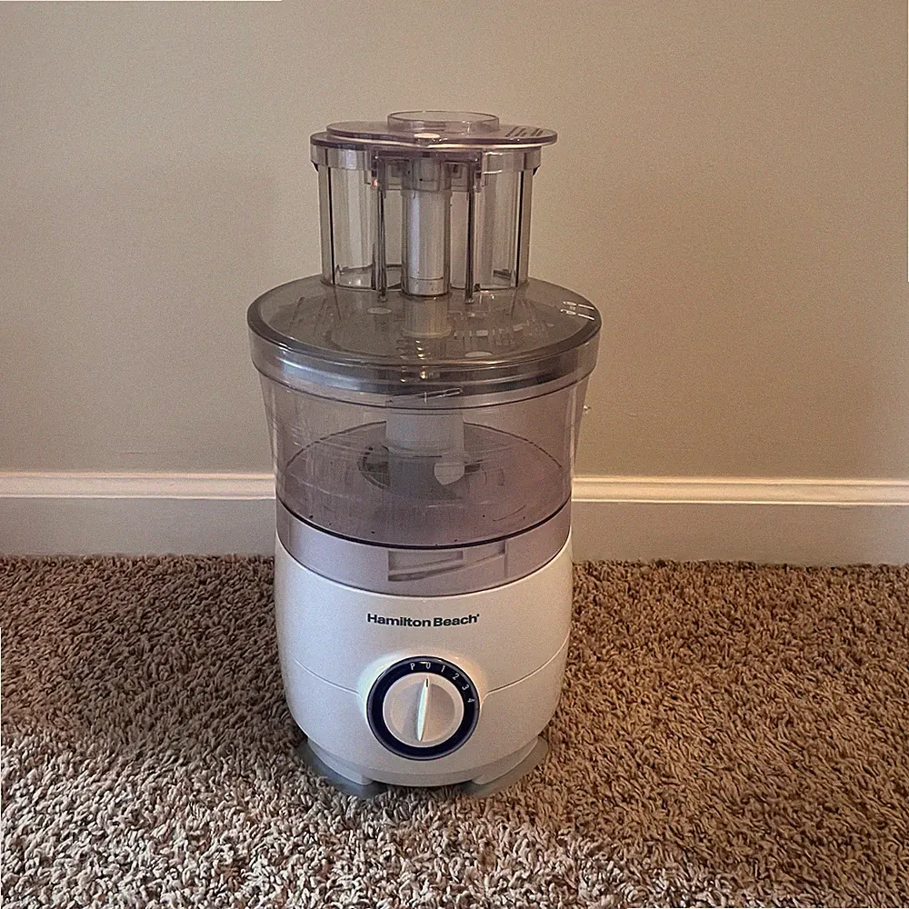 Hamilton Beach Food Processor 70590 FP11 120V White Tested Works