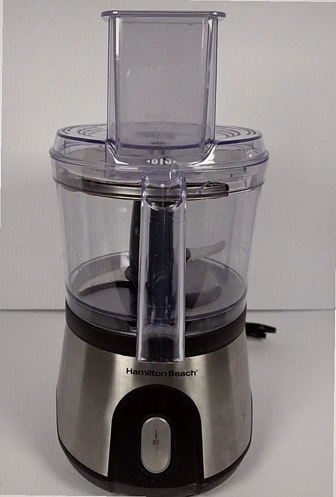 Hamilton Beach Food Processor Capacity 10 Cup - Stainless Steel -70760-CLEAN