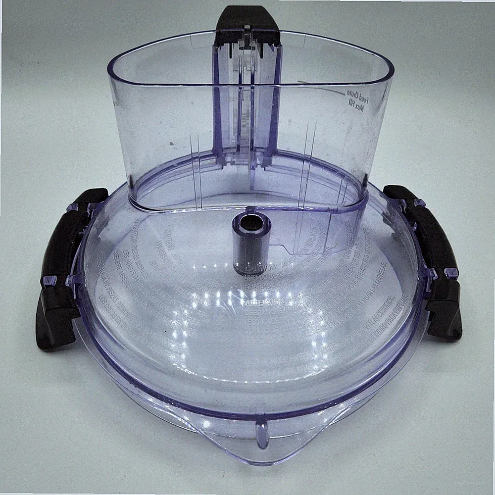 Hamilton Beach Food Processor Replacement Work Bowl Lid with Feed Chute