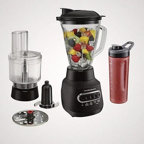 Hamilton Beach Multi Blend Kitchen System, 3-in-1 Blender with Food Processor
