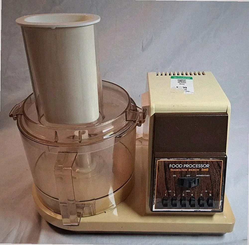 Hamilton Beach Scovill Electric Food Processor Model 710 Tested Missing Blades