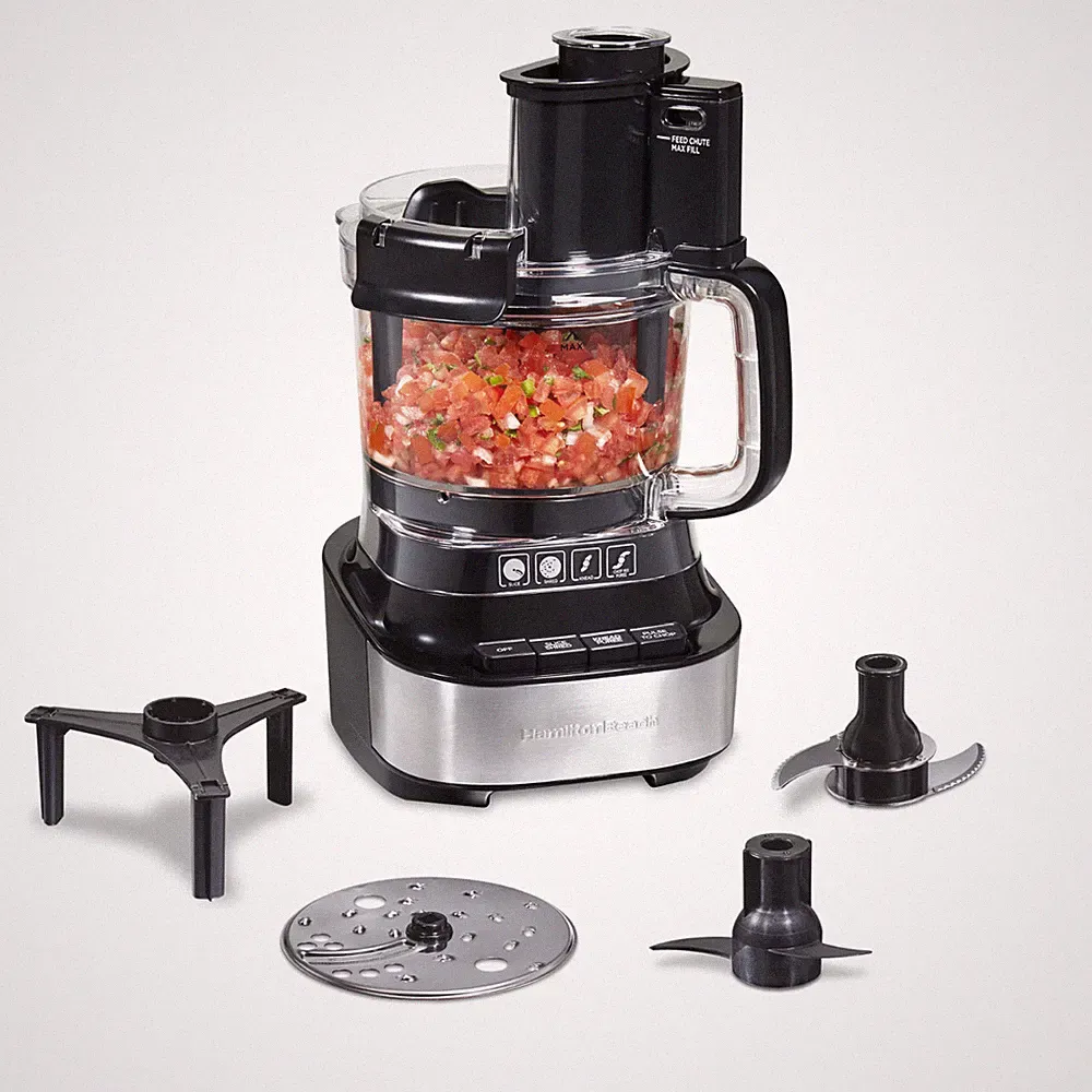 Hamilton Beach Stack & Snap 10-Cup Food Processor 500W FREE SHIP