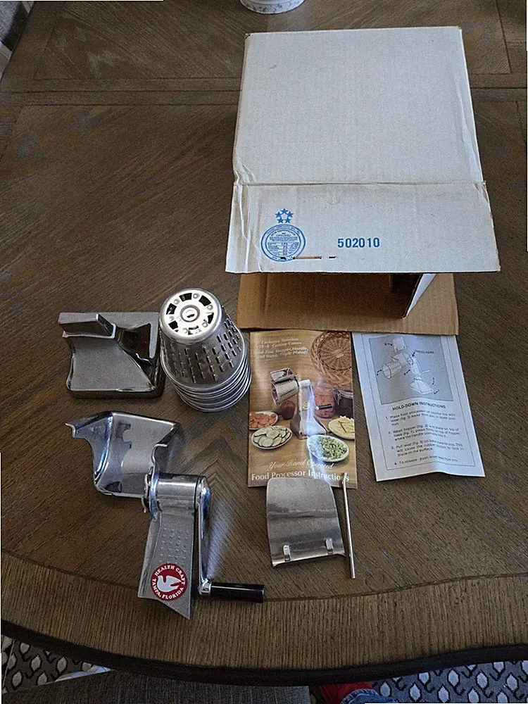 Health Craft Food Processor Chopper Shredder 5 Blades slicer