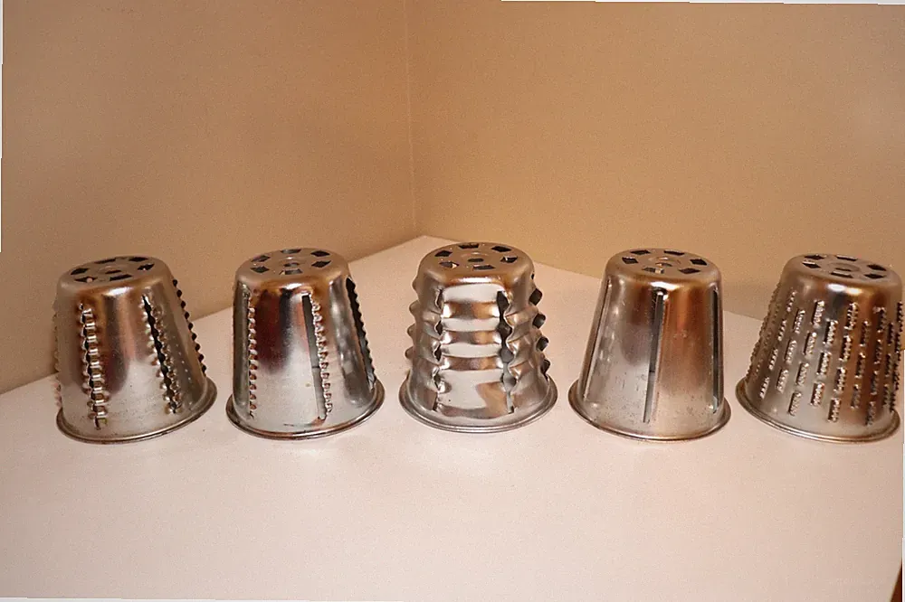 Health Craft Salad-King Style Food Processor Cones Chopper Shredder 5 Blades