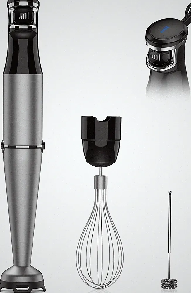 Immersion Blender Handheld 3in Food Grade Stainless Ste Touch 3 Pack 8805