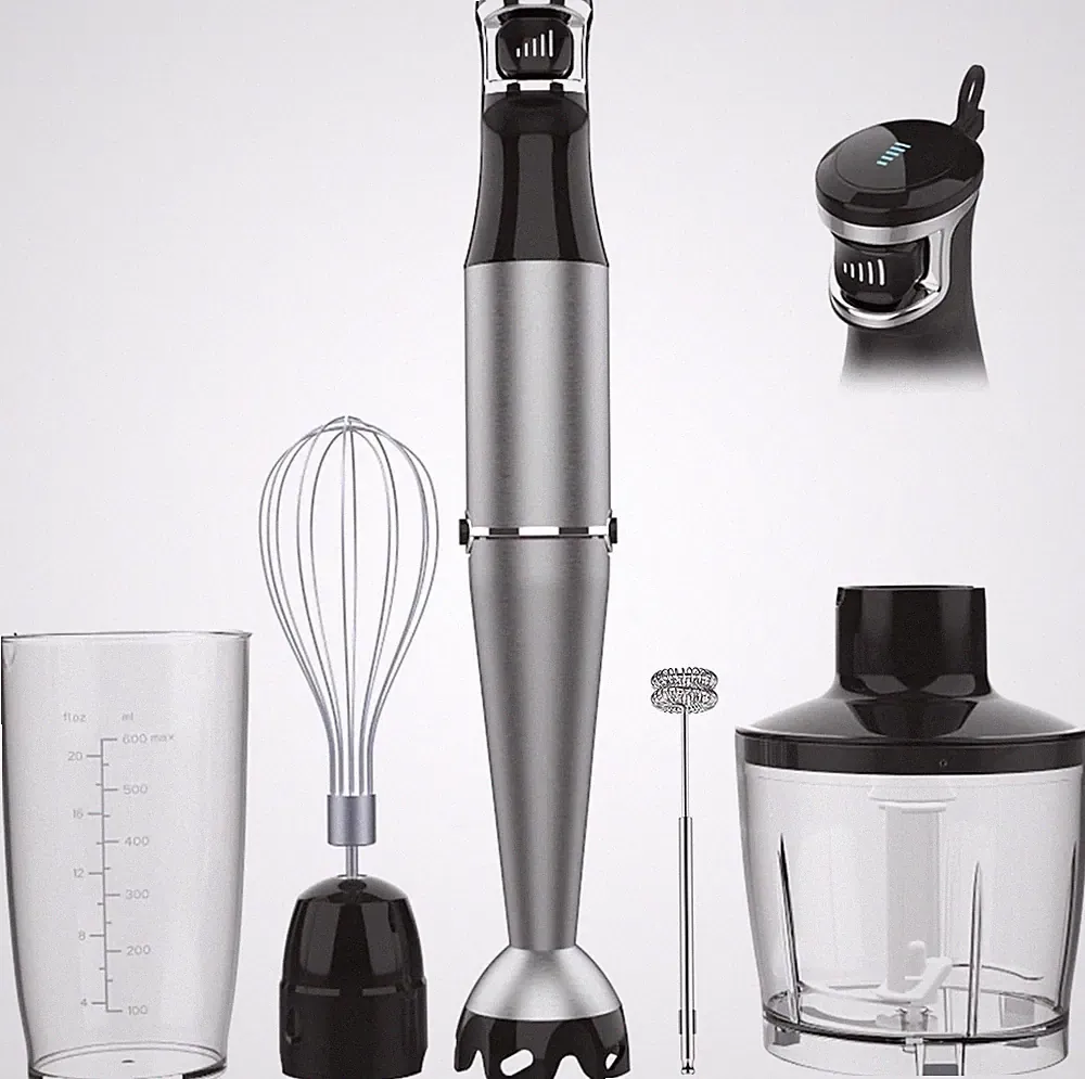 Immersion Blender Handheld Corded, 1100W 5 in 1 Hand Blender Set