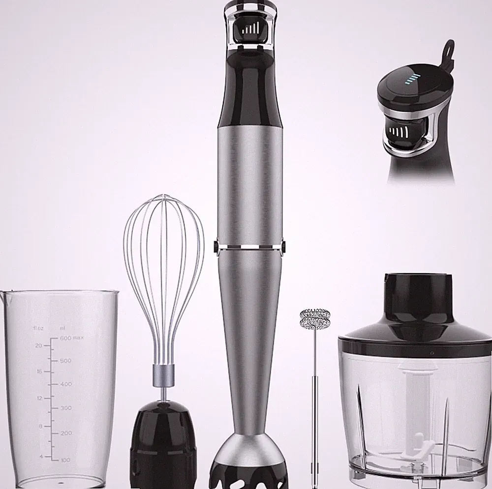 Immersion Blender Handheld Corded Hand Blenders Set 1100W, Trigger Variable Spee